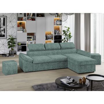 Coltar Extensibil Jamaica Plusat Turcoaz