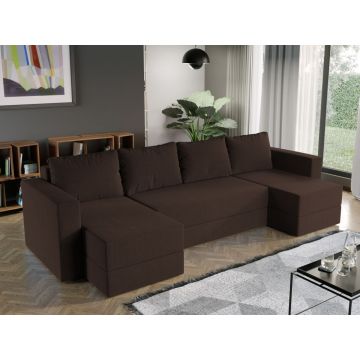 Coltar U Extensibil cu lada Alfa maro