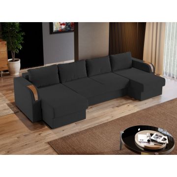 Coltar U Extensibil Morelia gri antracit