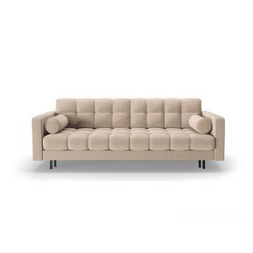 Canapea bej extensibilă, cu spațiu de depozitare 222 cm Bali – Cosmopolitan Design
