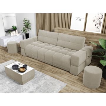 Canapea Bubble Aurora 3 Bej