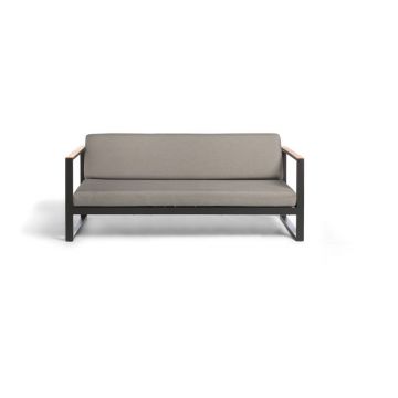 Canapea de grădină gri Landsape Teak – Diphano