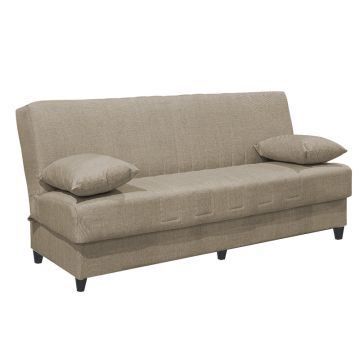 Canapea extensibila cu 3 locuri Romina cu spatiu de depozitare,  190 x 85 x 90 cm