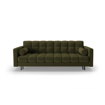 Canapea verde extensibilă, cu spațiu de depozitare 222 cm Bali – Cosmopolitan Design