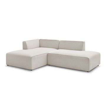 Colțar modular bej (cu colț pe partea stângă/în formă de ”L”) Megeve – Bobochic Paris