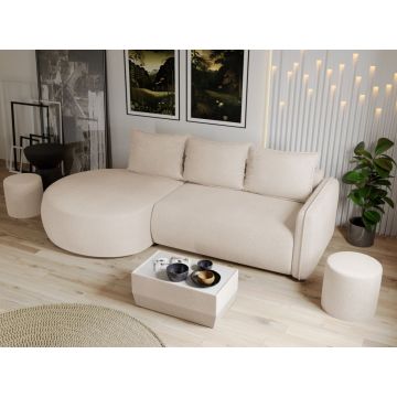 Coltar Extensibil Fiore Plusat Crem