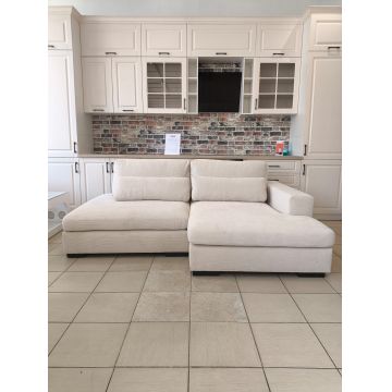 Coltar extensibil LEIDA 3 personalizabil pe culori sezlong dreapta