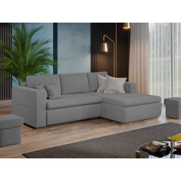 Coltar Extensibil Rita Gri Deschis