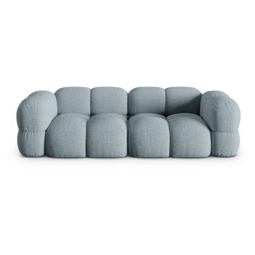 Canapea albastru-deschis 250 cm Loretto – Cosmopolitan Design