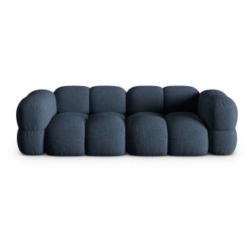 Canapea albastru-închis 250 cm Loretto – Cosmopolitan Design