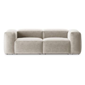 Canapea bej 224 cm Bergano – Cosmopolitan Design