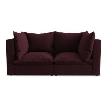 Canapea burgundy 180 cm Manao – Makamii