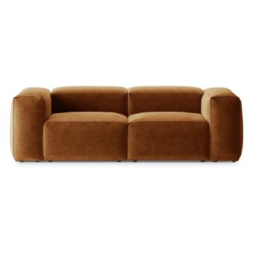 Canapea cărămizie 224 cm Bergano – Cosmopolitan Design