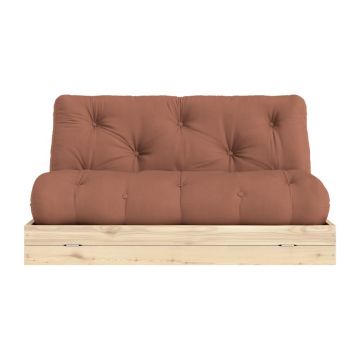 Canapea cărămizie/teracotă extensibilă 145 cm Flip – Karup Design