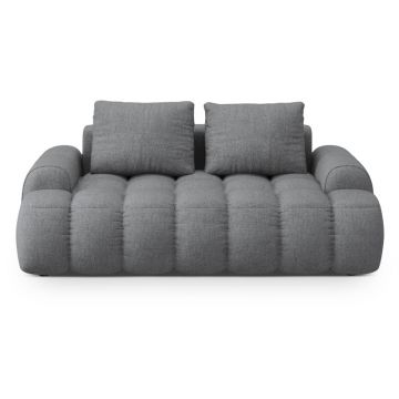 Canapea gri 175 cm Linz – Cosmopolitan Design