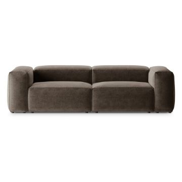 Canapea maro 264 cm Bergano – Cosmopolitan Design