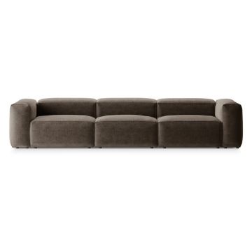 Canapea maro 364 cm Bergano – Cosmopolitan Design