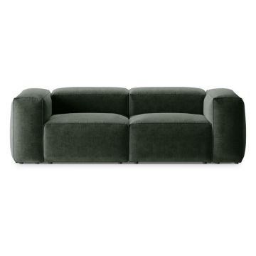 Canapea verde 224 cm Bergano – Cosmopolitan Design