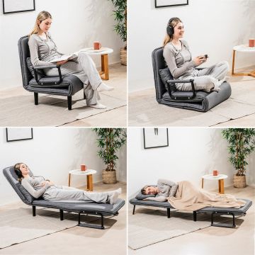 Canapea extensibila single 4 in 1 Softfa InnovaGoods