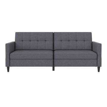 Canapea gri extensibilă 203 cm Hartford – Støraa