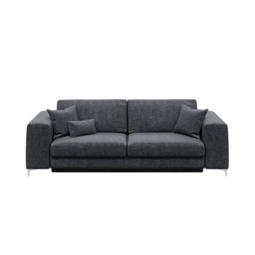 Canapea extensibilă devichy Rothe, 256 cm, gri închis