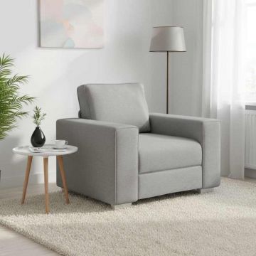 vidaXL Canapea Gri nori 100 x 77 x 82 cm țesătură