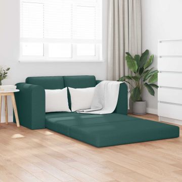 vidaXL Pat canapea 60cm Verde închis țesătură