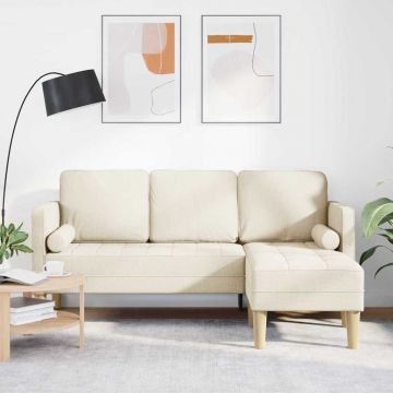 vidaXL Set de canapea Pânză 173 x 131 x 67 cm țesătură