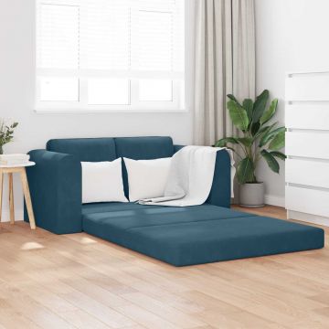vidaXL Pat canapea albastru 148 x 71 x 83 cm Catifea