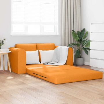 vidaXL Pat canapea Galben închis 148 x 71 x 83 cm țesătură