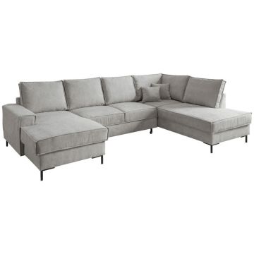 Colțar Extensibil, textil, argintiu