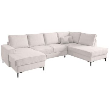 Colțar Extensibil, textil, bej