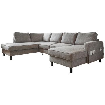 Colțar Extensibil, textil, gri