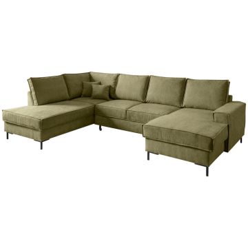 Colțar Extensibil, textil, verde