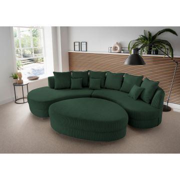 Colțar, textil, verde închis