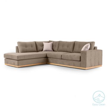 Coltar Dreapta Boston din material textil 280x225x90cm