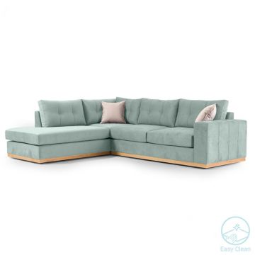 Coltar Dreapta Boston din material textil 280x225x90cm