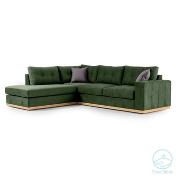 Coltar Dreapta Boston din material textil 280x225x90cm