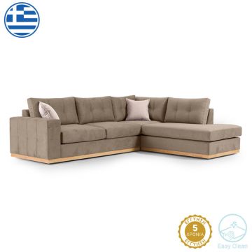 Coltar Stanga Boston Latte - Crem - Natural 280x225x95 cm