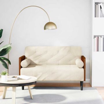 vidaXL Canapea loveseat cu perne de suport 110 cm in