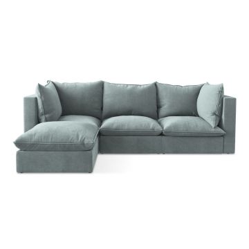 Colțar albastru (cu colț pe partea stângă/cu șezlong) Manao – Makamii