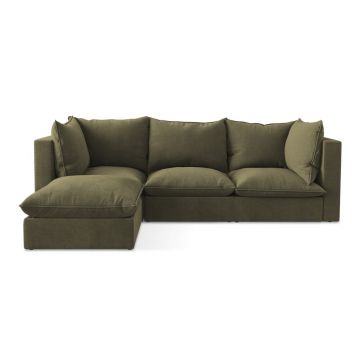 Colțar kaki (cu colț pe partea stângă/cu șezlong) Manao – Makamii