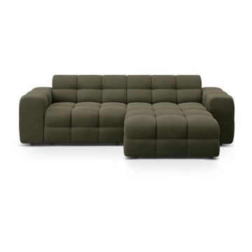 Colțar verde (cu colț pe partea dreaptă, cu șezlong) Kendal – Micadoni