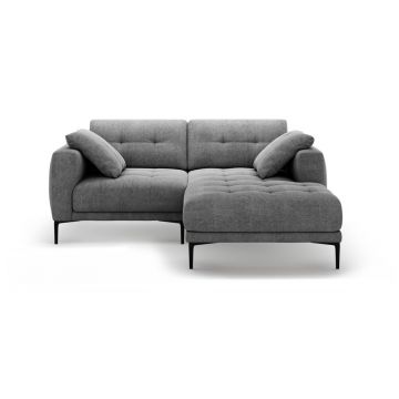 Colțar gri (cu colț pe partea dreaptă/cu șezlong) Bemy – Micadoni