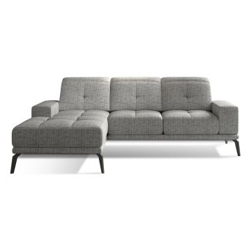 Colțar gri (cu colț pe partea stângă/cu șezlong) Torrense – ELTAP