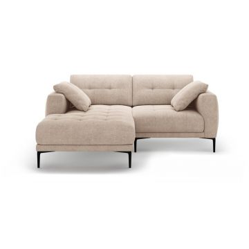 Colțar maro deschis (cu colț pe partea stângă/cu șezlong) Bemy – Micadoni