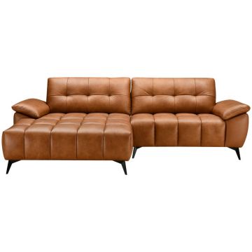 Colțar, textil, piele, coniac