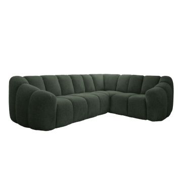 Colțar verde închis (cu colț pe partea dreaptă/în formă de ”L”) Shell – Miuform