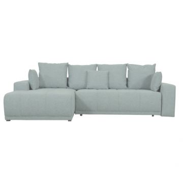 Coltar Cu Insula Dreapta Green, 5 Locuri, Lada Depozitare, Paros 5, 280 Cm