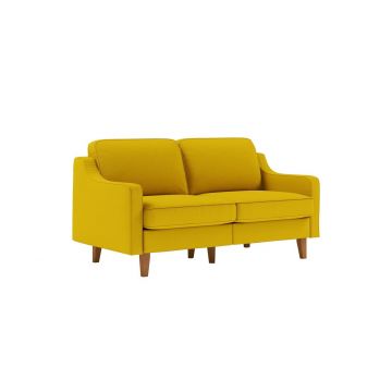 Canapea 2 locuri, Atelier del Sofa, 918CMF1147, Otel, Floarea-soarelui / Nuc